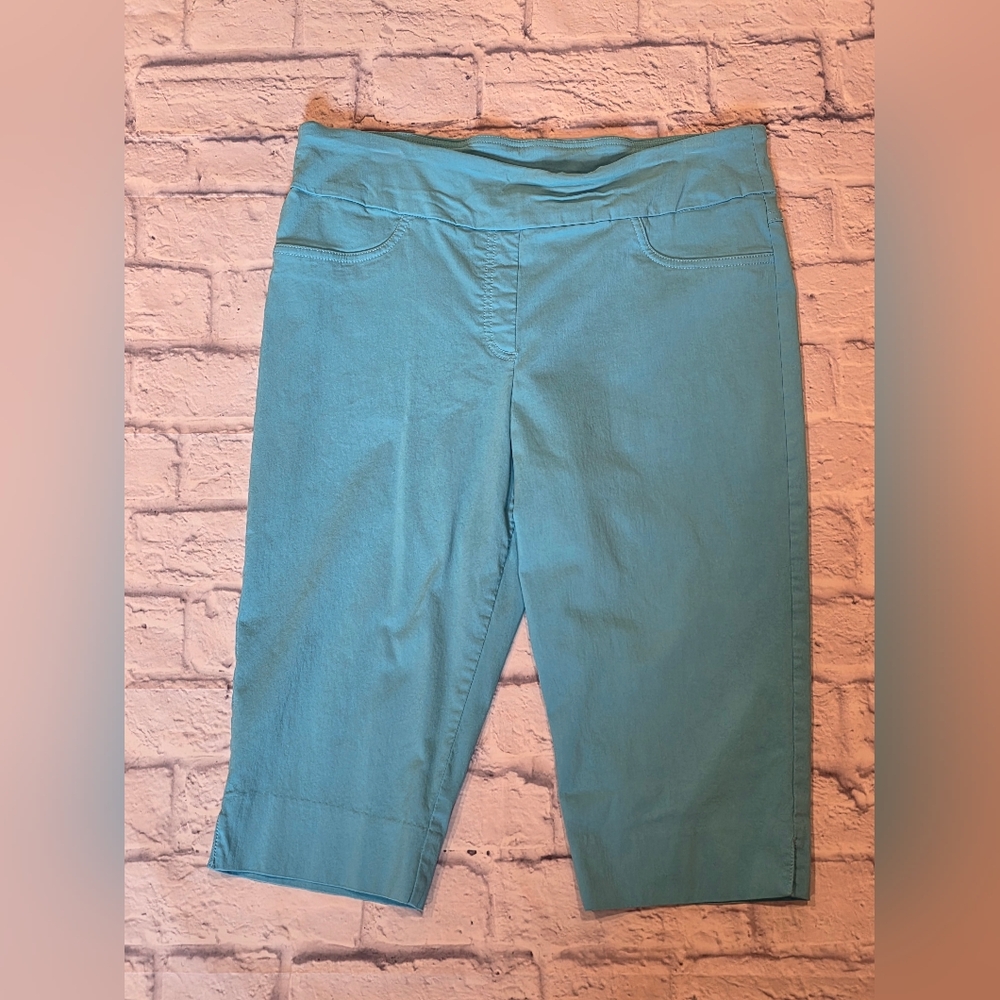 Ruby Rd. Blue Capris
